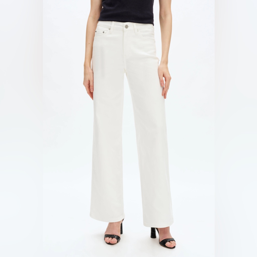 Size 27 - Bayeas Sunset High Rise Raw Hem Denim